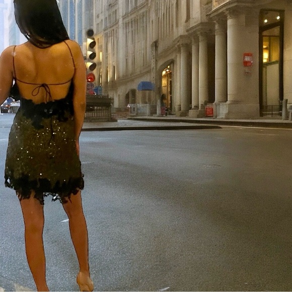 Juan Carlos Pinera Couture Designer Dress, size 0/XS/S - Picture 5 of 9